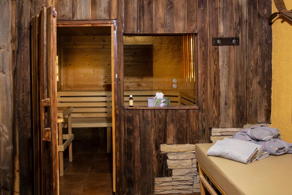Finnische Sauna